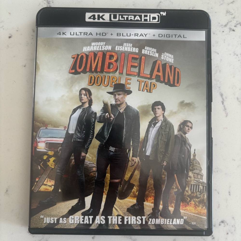 Zombieland: Double Tap 4K Ultra HD + Blu-ray 2-Disc Set